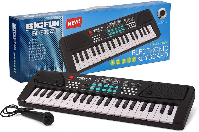 Flipclick Piano Keyboard Toy for Kids with Mic, Beginner Friendly Musical Instrument, Piano Digital Portable Keyboard  (37 Keys)