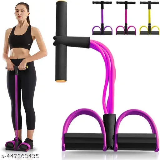 Tummy Trimmer Home Gym Equipment Body Shaping, Toning & Fat Burner (4 Tubes)