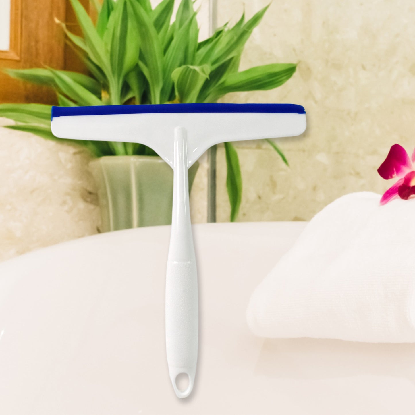 Plastic Kitchen Wiper (White 1 Pc) - Springkart 
