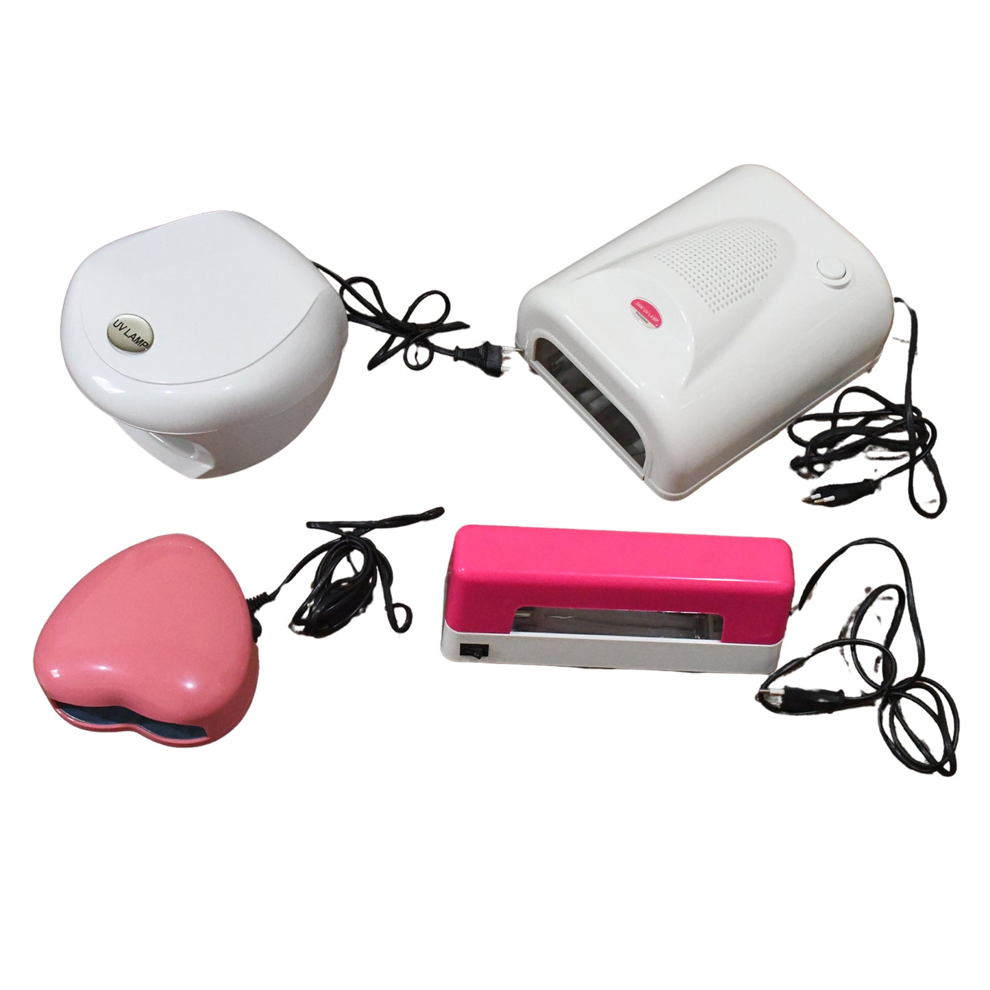 Led Uv Lamp Nail Dryer Gel Nail Lamp Nail Polish Curing Lamp (1 Pc Mix Design) - Springkart 