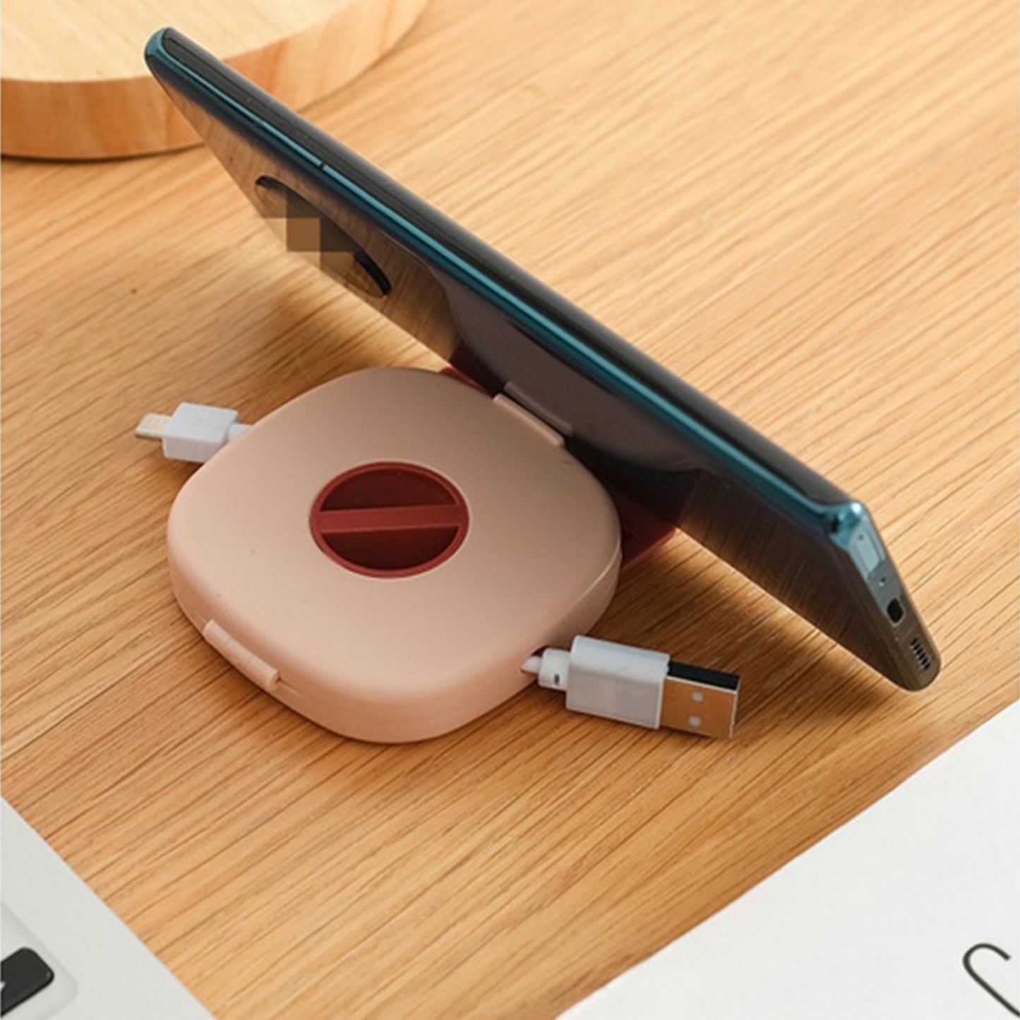 6418 Portable Travel Organiser Case For Data Cables Charger Pen Drives Memory Card - Springkart 