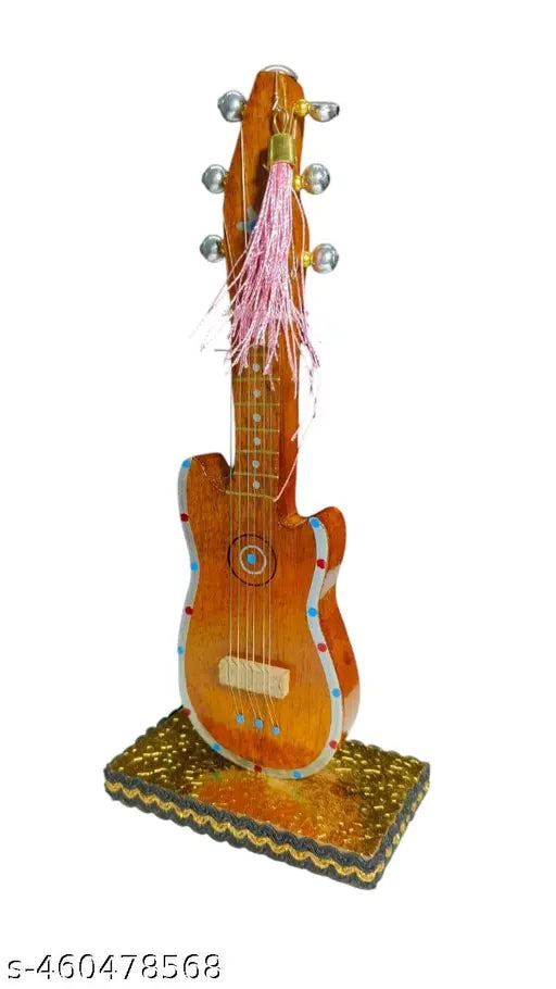 Lite Yellow Unique Showpiece Guiter