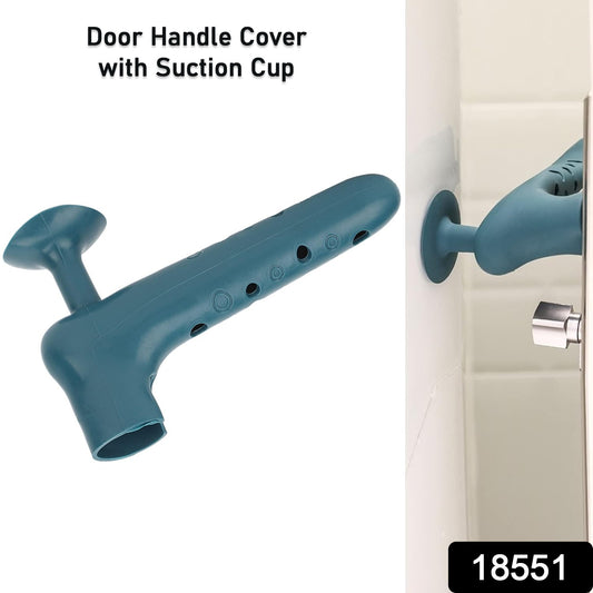 Silicone Door Handle Cover With Suction Cup (1 Pc) - Springkart 
