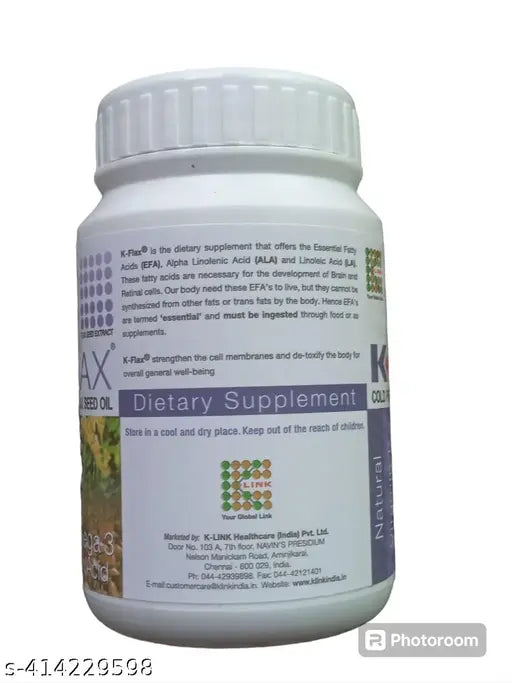 K FLAX Vitamin E Supplement – 50 Tablets - Springkart 