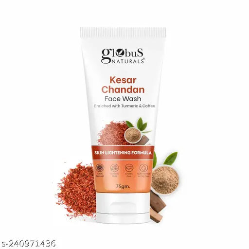 Naturals Kesar Chandan Skin Lightening & Tan Removal Face wash 75 gm