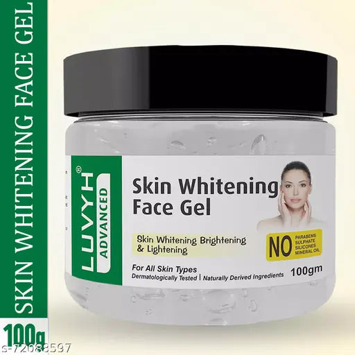 Skin Whitening Face Massage Gel (100g) Whitening and Brightening Gel For Instant Natural Glow, Anti Pigmentation & Dark Spot Removal Formula