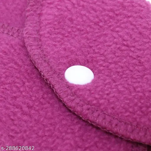 Reusable Cloth Period Pads for Heavy Flow Leakproof Overnight Protects,Large Sanitary Pads Set with Wings for Women,Washable Overnight Cloth Panty Liners Period Pads (Pack of 5, Sanitry Pad)