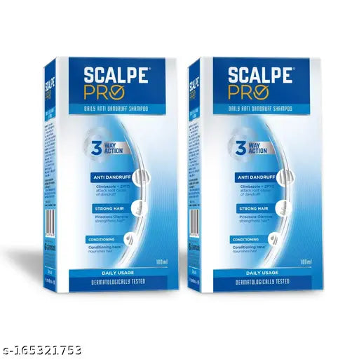 Scalpe Pro Anti dandruff Shampoo 100ml (Pack of 2)