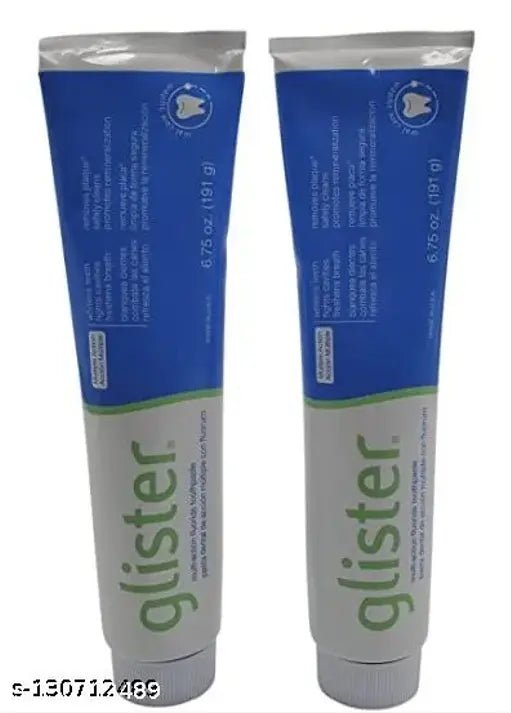 2 x GLISTER MULTI-ACTION FLUORIDE TOOTHPASTE Pack of 2