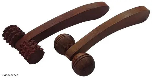 Wooden accupressure massager, Manual hand massager