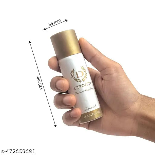 DENVER Caliber and Imperial Nano Travel Size Pack Deo Perfume Body Spray - For Men  (50ml X 2 )