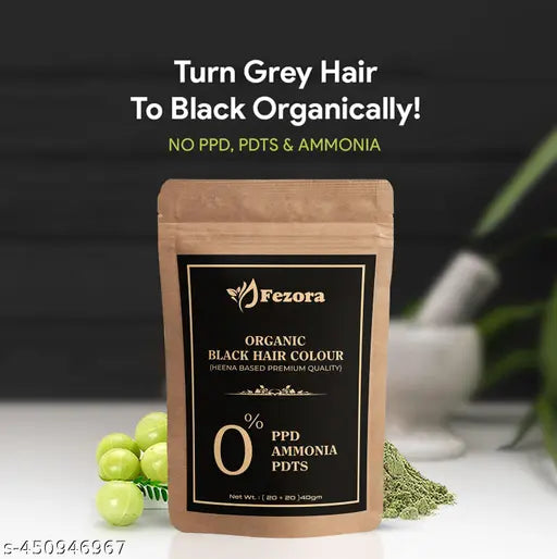 Permanent Hair Color | No Ammonia Formula infused with Coffee & Argan oil | 100% Gray Coverage | Long lasting Colour | Smoothness women