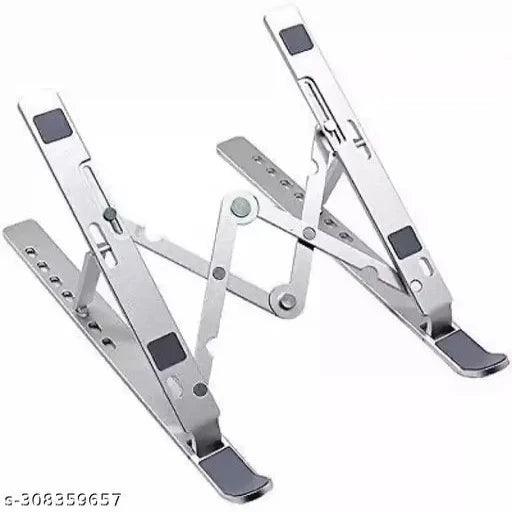 Aluminum Tabletop Laptop Stand Ergonomic Foldable Portable Laptop Stand (Sliver)