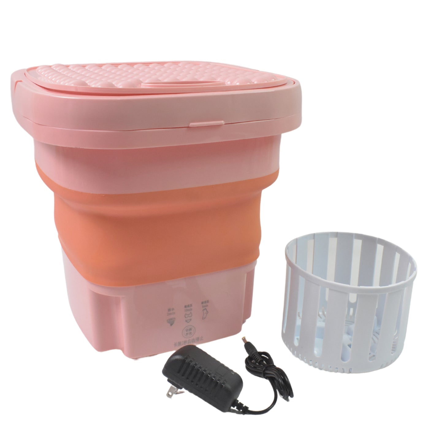Portable Washing Machine Foldable Washer And Dryer Combo (1 Set Mix Color) - Springkart 