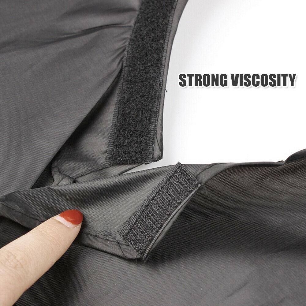 Black Beard Apron Hair Clippings Catcher Grooming Bib - Springkart 