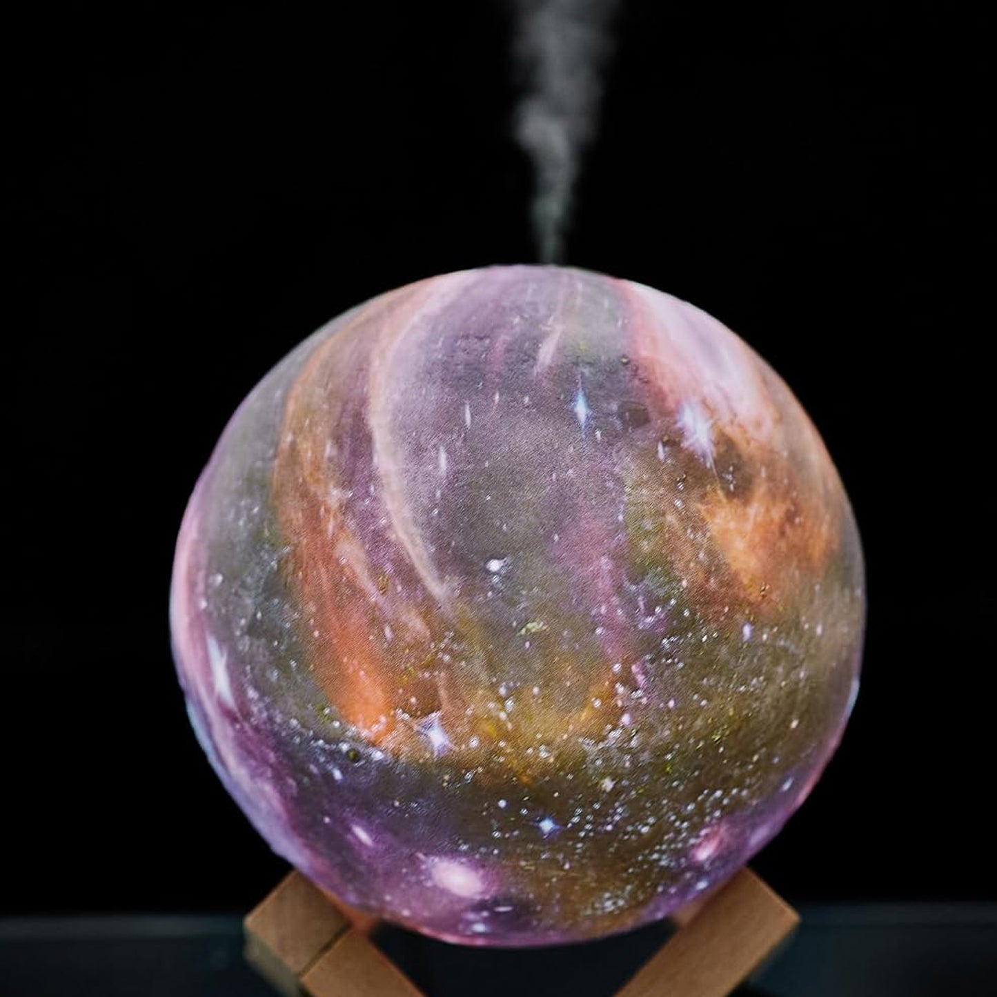 3d 2 In 1 Led Printed Moon Lamp Aroma Diffuser (1 Pc) - Springkart 