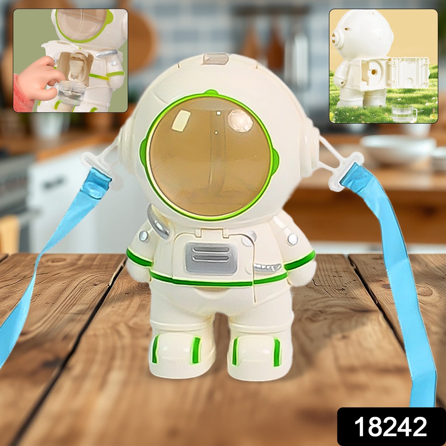 Astronaut Shape Water Dispenser Water Cup (1 Pc) - Springkart 