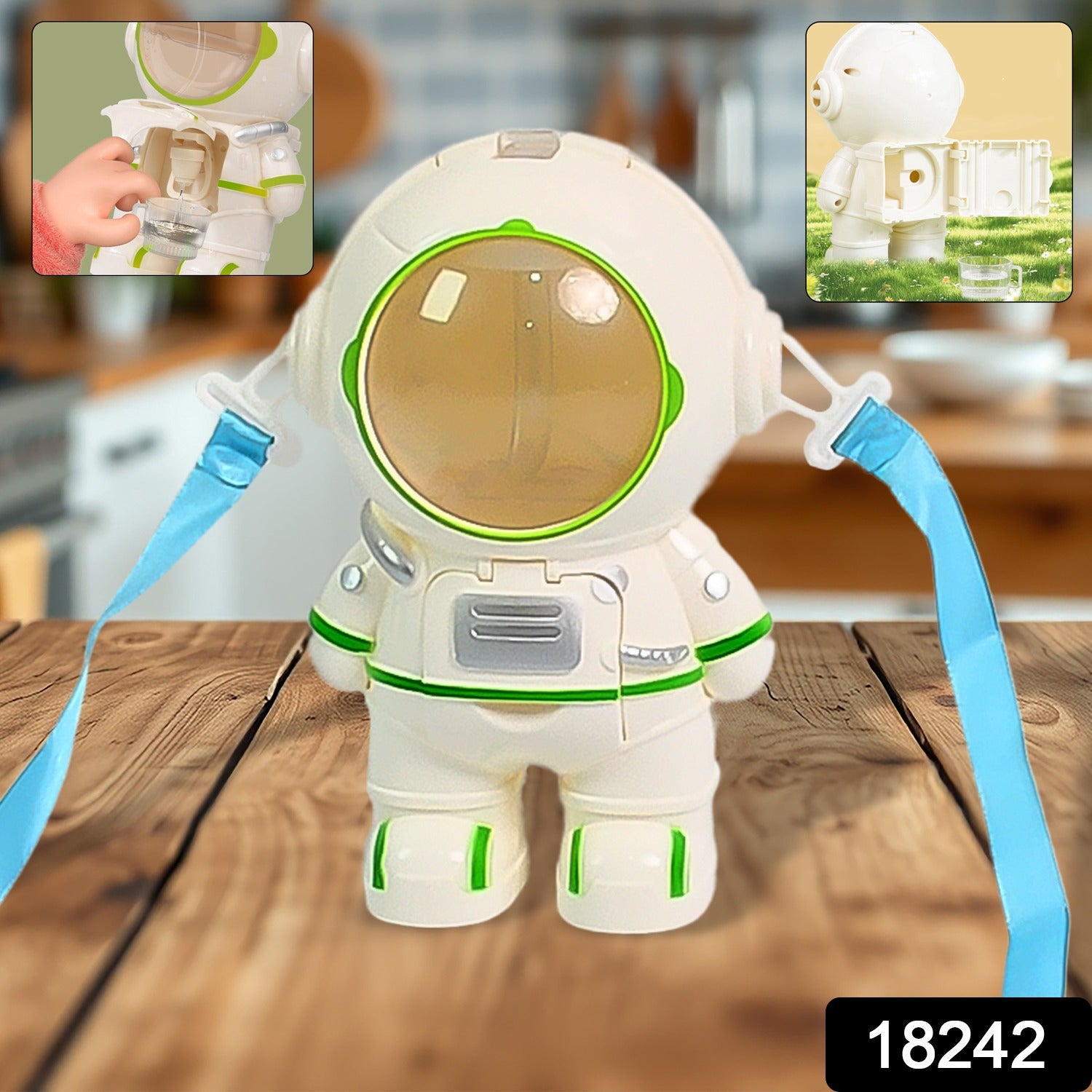 Astronaut Shape Water Dispenser Water Cup (1 Pc) - Springkart 
