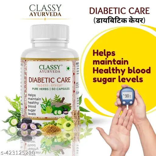 DiabetesCare capsule | No side effects | Pure herbs - 60 cap. - Springkart 