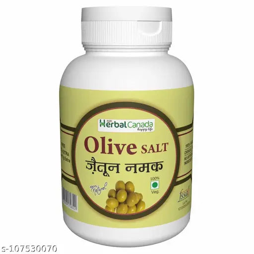 Herbal Canada Olive Salt (Jaitun Ka Namak) – Natural Mineral-Rich Salt for Nutrition - Springkart 