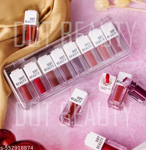 Dot Beauty Mini Liquid Lipstick-Kit  Set of 8