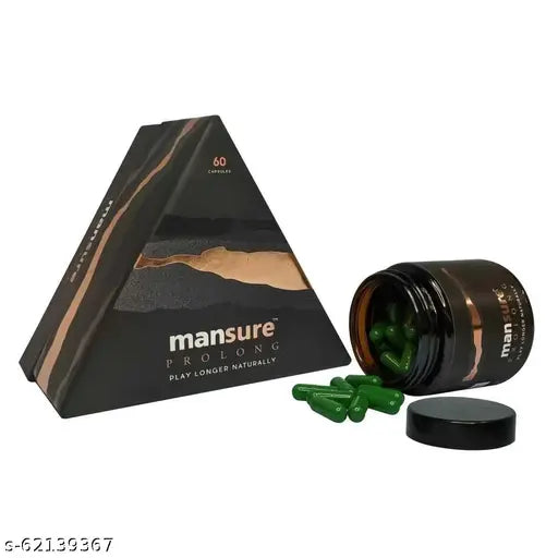 ManSure PROLONG for Men's Health – 1 Pack (60 Capsules) - Springkart 