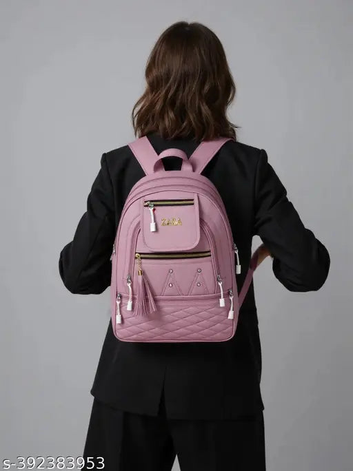 ZARA BACK BAG-   fdxrt