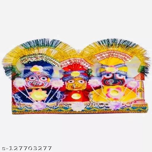 Idols & Figuriness Jagannath Balabhadra and Devi shubhadra - Springkart 