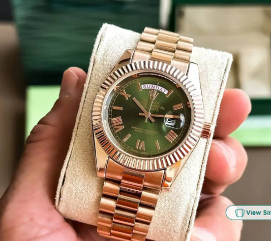 Varsha Impossible Screen Guard for Golden Stainless Steel Rolex watch - Copy (11)  (Pack of 2)