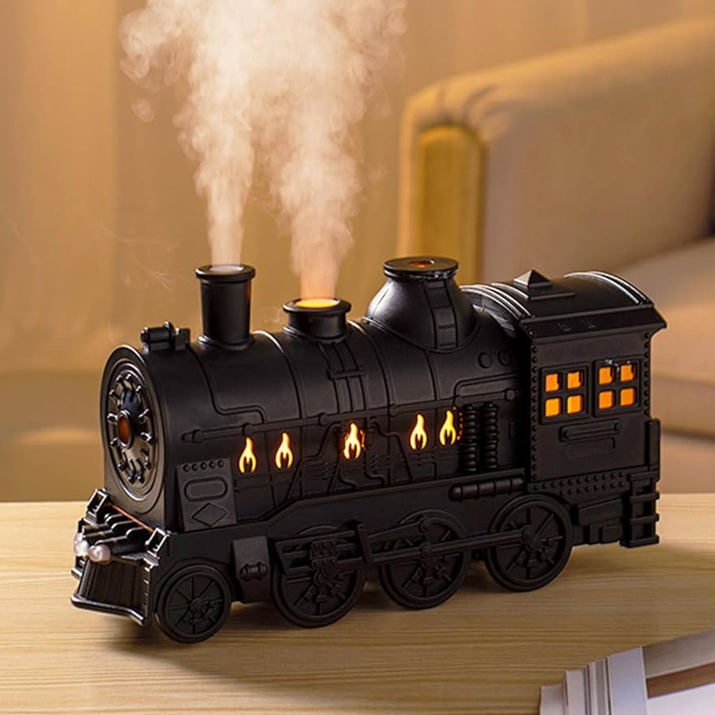 Train Shape Portable Mini Humidifier (1 Pc Mix Color) - Springkart 