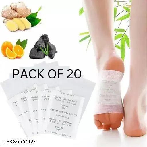 Premium Adhesive Body and Foot Patch to Detox Organic Natural ingredients Cleansing