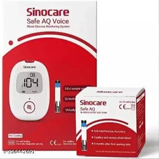 Safe AQ Glucometer with 50 Strips - Springkart 