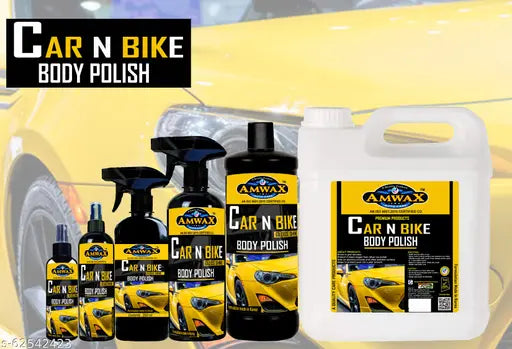 Car and Bike Body Polish / Car Polish / Bike Polish / Gloss Shine / universal (100+100=200 ml Combo)