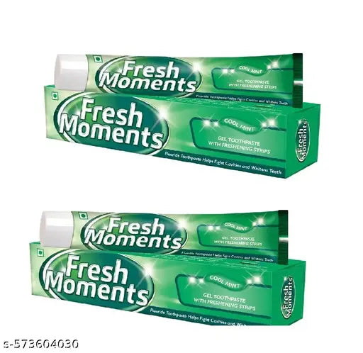 Moodicare Fresh Moments Cool Mint Gel Toothpaste -100gm (Pack of 2)