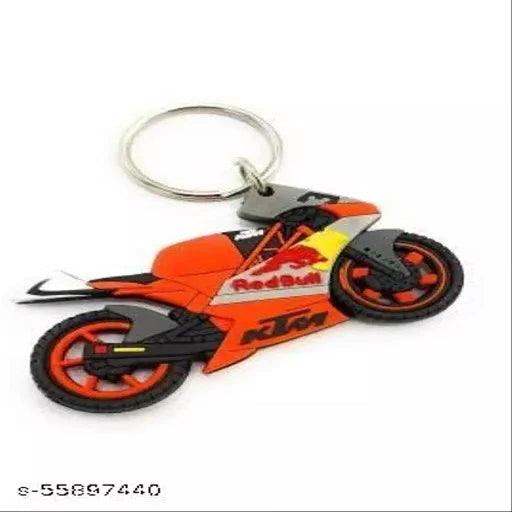 Alexus Doblesided rubber Locking Key Chain - Springkart 