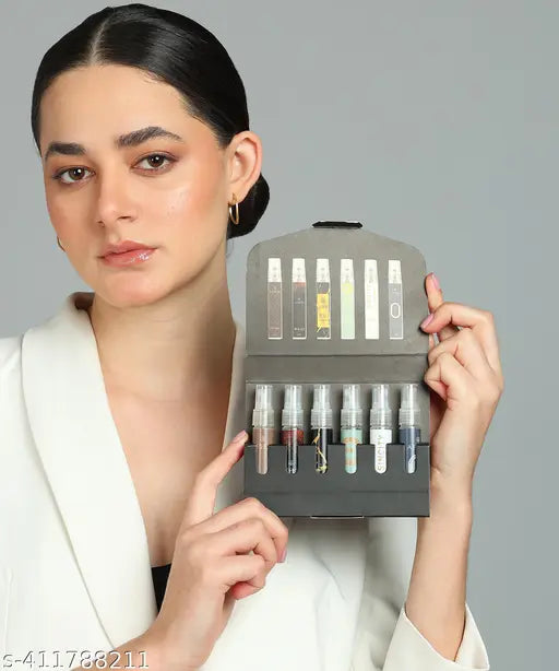 Afeem Pack of 6 Perfumes – 10ml x 6 | Mixed Fragrances | Unisex Travel Perfume Combo