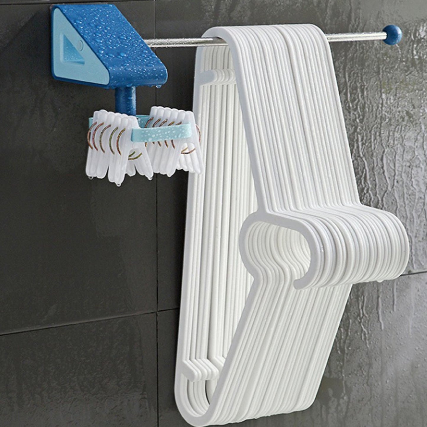 1699 Kitchen Utensil Holder Hooks Self Adhesive Utensil Hangers Racks Hooks. - Springkart 
