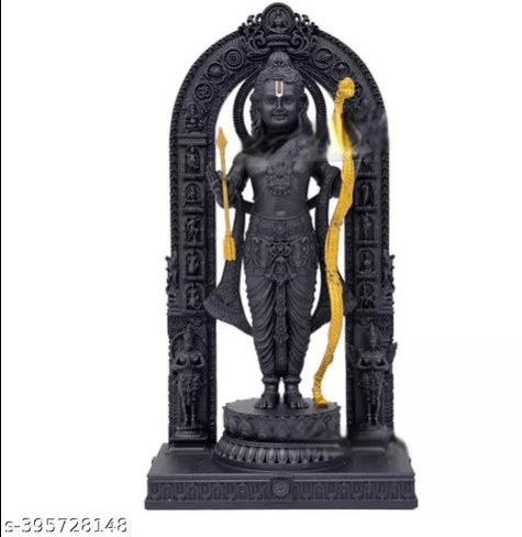 Ram Lalla Idol Miniature Sculpture Height 6 Inch, - Springkart 