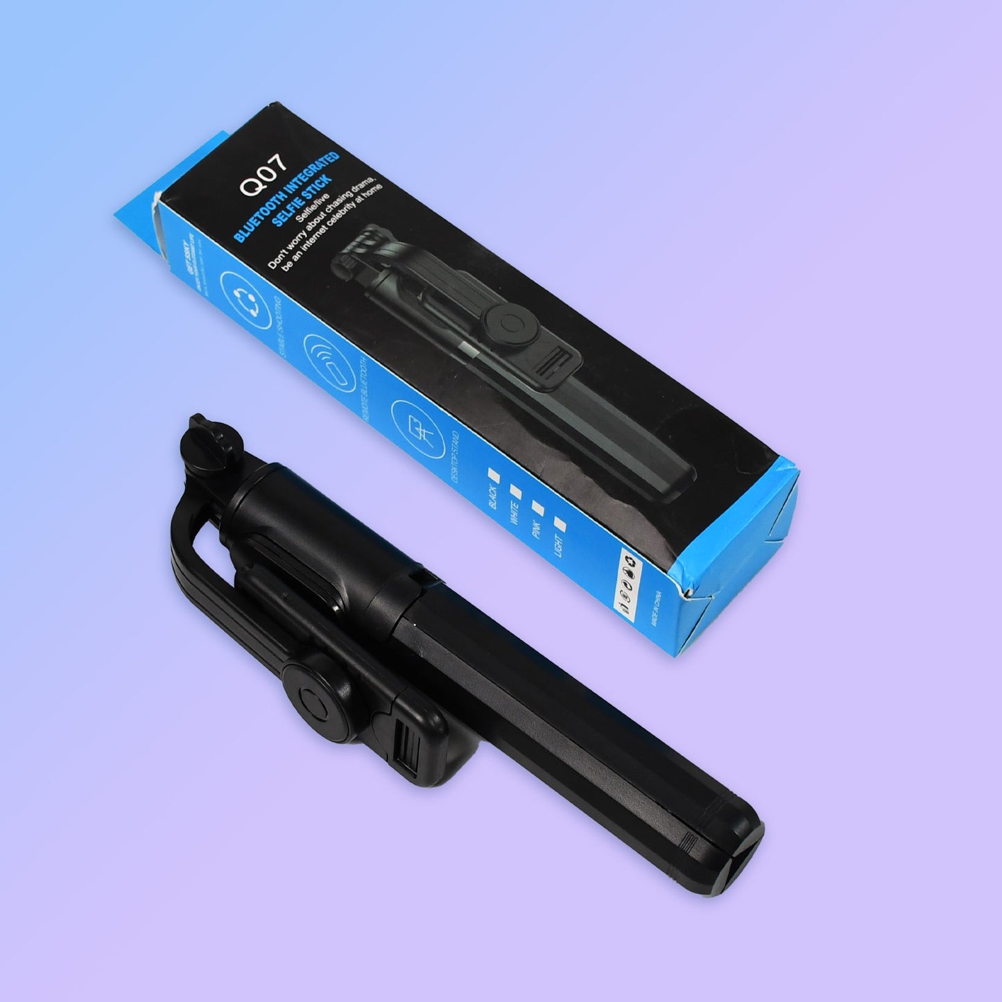 6401 Bluetooth Selfie Stick Portable Phone Tripod Stand For Mobile - Springkart 