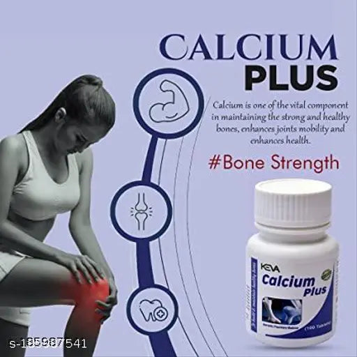 Calcium Plus Tablet(To Build & Maintain Healthy Bones) - Springkart 