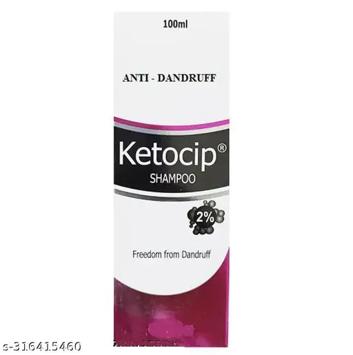 ExtraPosh Ketocip 2% Anti-Dandruff Shampoo (100ml each) | Pack of 2