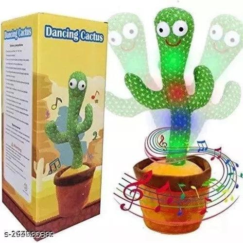 Techywynz NEW Dancing Cactus Toy, Talking BEST GIFT+Singing+Dancing+Recording+LED (Dancing Cactus) BEST GIFT - Springkart 