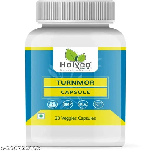 Turnmor Capsule - 30 Capsules | Combination of Turmeric Extract, Bioperine, ginger Extract, and Moringa