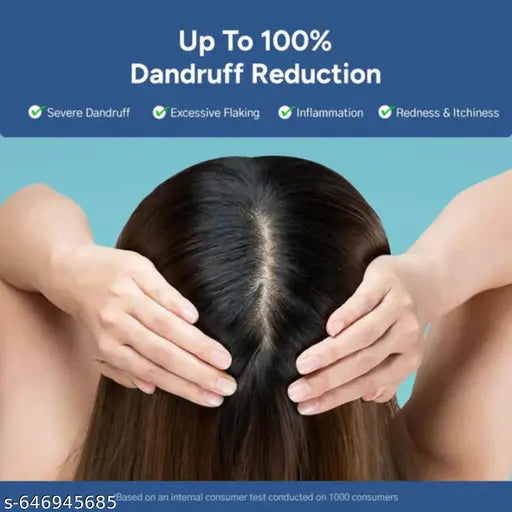 Anti Dandruff Defence Combo For Normal To Oily Hair|Anti-Dandruff Essentials To Control Excess Oil And Dandruff|Relieves Itchy Scalp