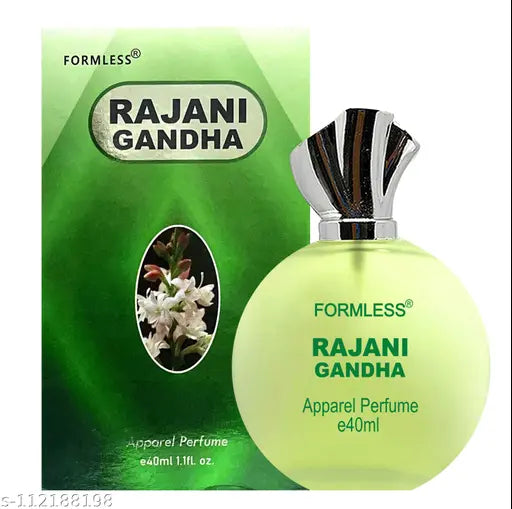 Formless Rajanigandha 40ml Perfume / Mogra parfum scent for men women Deodorant fragrance for gift boys Girls Storng Hard Long lasting Perfume