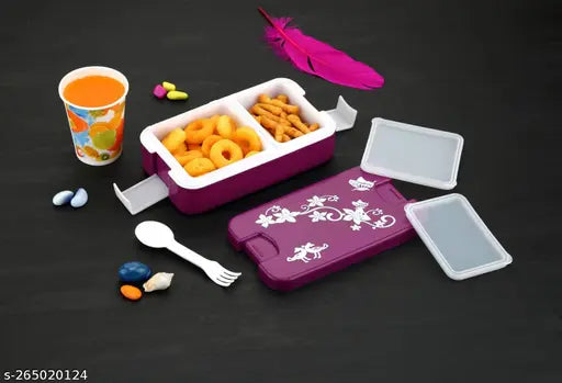 Lunch Box for Kids Childrens with Fork