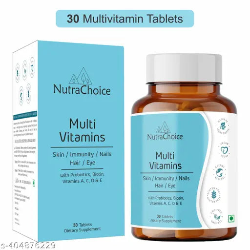 Multivitamin Tablet for Men & Women (30 Tablets) - Springkart 