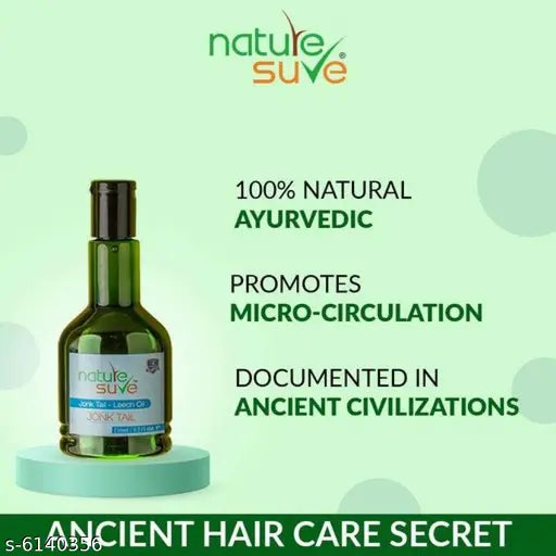 Nature Sure Jonk Tail (Leech Oil) for Hair - 1 Pack (110ml) - Springkart 