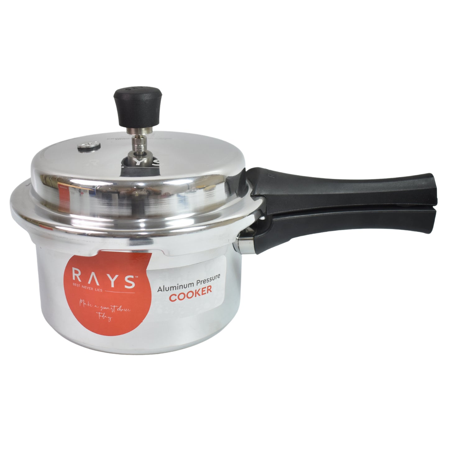 Aluminium Rays Pearl Pressure Cookers With Outer Lid (2.5 Litres) - Springkart 