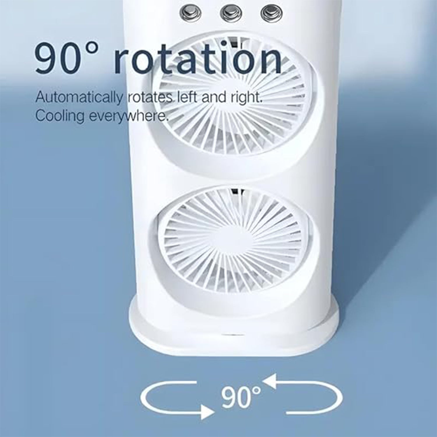 Portable Tower Mist Spray Cooling Fan Air Cooling Fan (1 Pc) - Springkart 